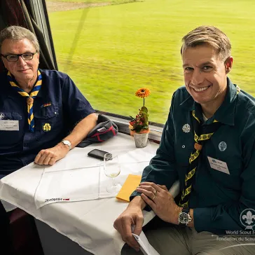 Manfred Bobke-von Camen and Fredric Westerdahl