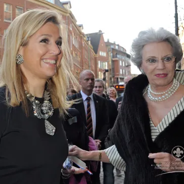TRH Princess Maxima and Princess Benedikte