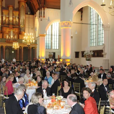 The Grote Kerk of The Hague - the venue for the Orange 201 Dinner.