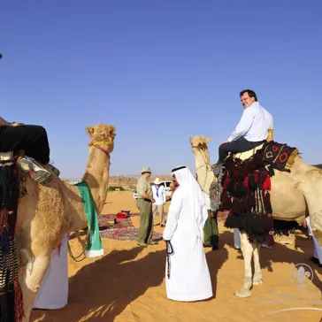 32 members of the Honours Programme visited Al Ula at the end of the Jeddah visit.