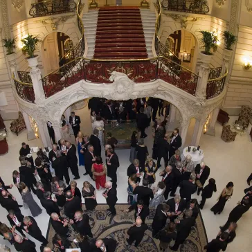 The Entrance Hall of the Casino the Madrid