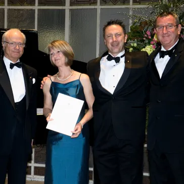 Mrs Eimear Geoghegan (IE) presented to His Majesty as a new BP Fellow