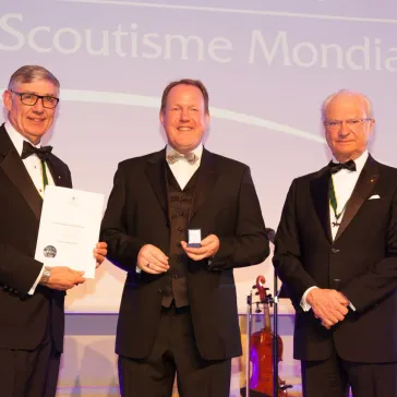 Mr Björn Seelbach (DE) presented to His Majesty as new BP Fellow