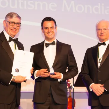 Mr Felipe Marqueis (BR) presented to His Majesty as new BP Fellow