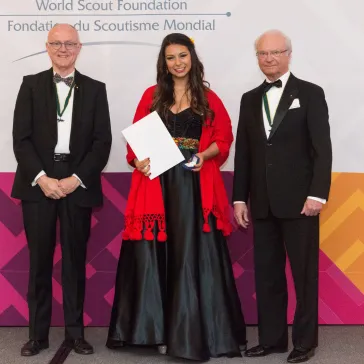 Ms Ana Kristy B. GIACOMAN FAVELA presented as new BP Fellow