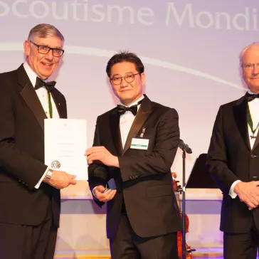 Mr Young Jin Kim (KR) presented to His Majesty as new BP Fellow