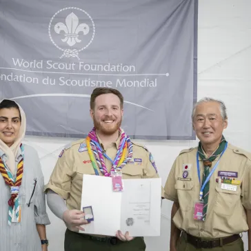 WSF BP FELLOWS' RECEPTION & RECOGNITIONS AT 25TH WORLD SCOUT JAMBOREE 