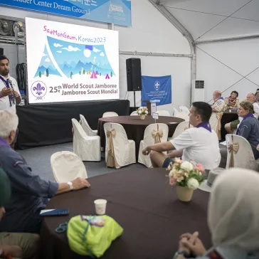 WSF BP FELLOWS' RECEPTION & RECOGNITIONS AT 25TH WORLD SCOUT JAMBOREE 