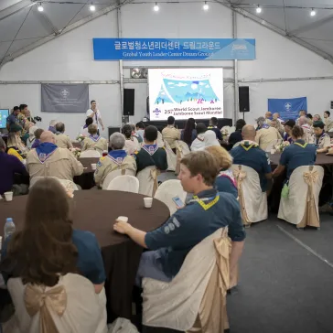 WSF BP FELLOWS' RECEPTION & RECOGNITIONS AT 25TH WORLD SCOUT JAMBOREE 