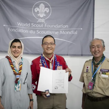 WSF BP FELLOWS' RECEPTION & RECOGNITIONS AT 25TH WORLD SCOUT JAMBOREE 