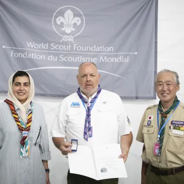 WSF BP FELLOWS' RECEPTION & RECOGNITIONS AT 25TH WORLD SCOUT JAMBOREE 