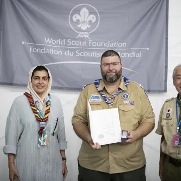 WSF BP FELLOWS' RECEPTION & RECOGNITIONS AT 25TH WORLD SCOUT JAMBOREE 