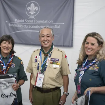 WSF BP FELLOWS' RECEPTION & RECOGNITIONS AT 25TH WORLD SCOUT JAMBOREE 