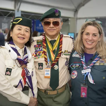 WSF BP FELLOWS' RECEPTION & RECOGNITIONS AT 25TH WORLD SCOUT JAMBOREE 