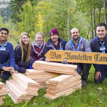 Young BP Fellows Service Project. 75th BP Fellowship Event