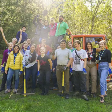 Young BP Fellows Service Project. 75th BP Fellowship Event