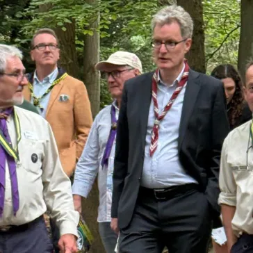 WSF Board visit to Walton Firs