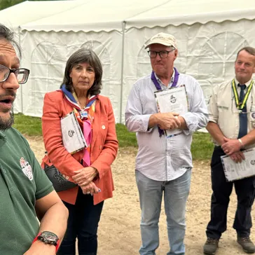 WSF Board visit to Walton Firs Activity Centre