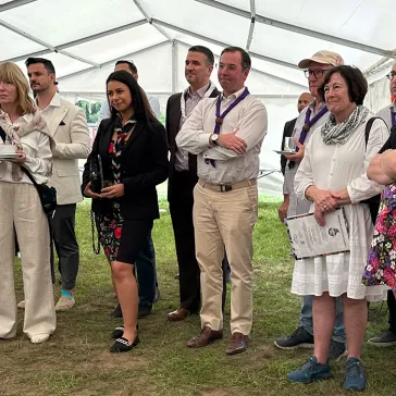 WSF Board visit to Walton Firs Activity Centre