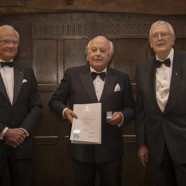 Recognitions at the WSF Gala Dinner, UK