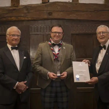 Recognitions at the WSF Gala Dinner, UK