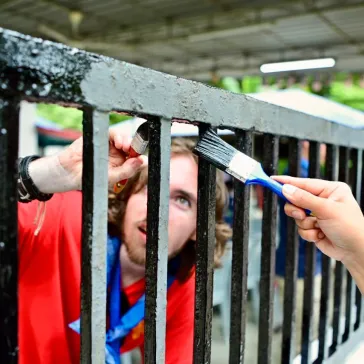 Young BP Fellows Service Project.  77th BP Fellowship Event