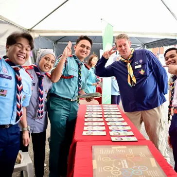 Discovering Malaysian Scouting. 77th BP Fellowship event
