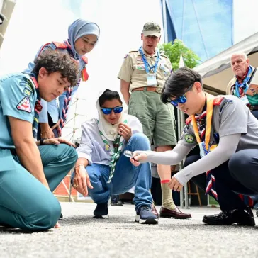 Discovering Malaysian Scouting. 77th BP Fellowship event
