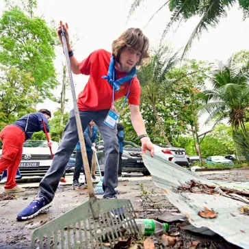 Young BP Fellows Service Project.  77th BP Fellowship Event