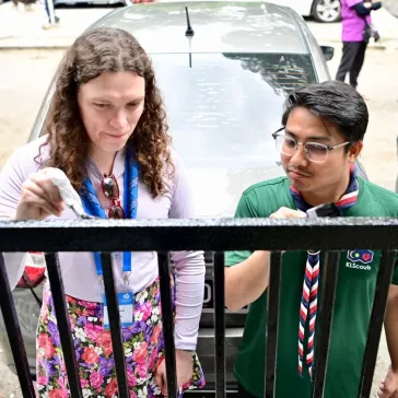 Young BP Fellows Service Project.  77th BP Fellowship Event