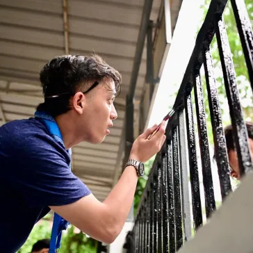 Young BP Fellows Service Project.  77th BP Fellowship Event