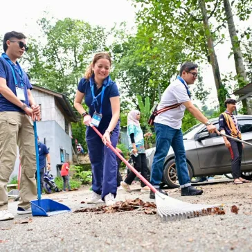 Young BP Fellows Service Project.  77th BP Fellowship Event