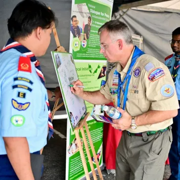 Discovering Malaysian Scouting. 77th BP Fellowship event