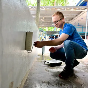 Young BP Fellows Service Project.  77th BP Fellowship Event