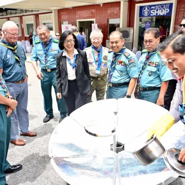 Discovering Malaysian Scouting. 77th BP Fellowship event