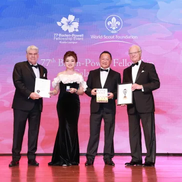 Recognitions at the 77th BP Fellowship Event