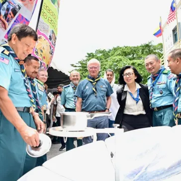 Discovering Malaysian Scouting. 77th BP Fellowship event