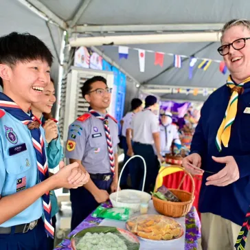 Discovering Malaysian Scouting. 77th BP Fellowship event