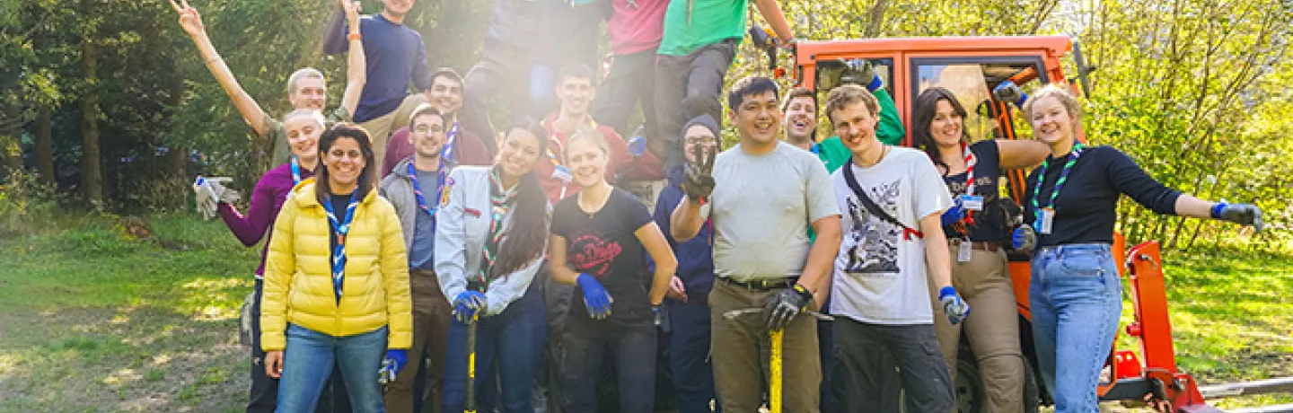 Young BP Fellows Service Project. 75th BP Fellowship Event