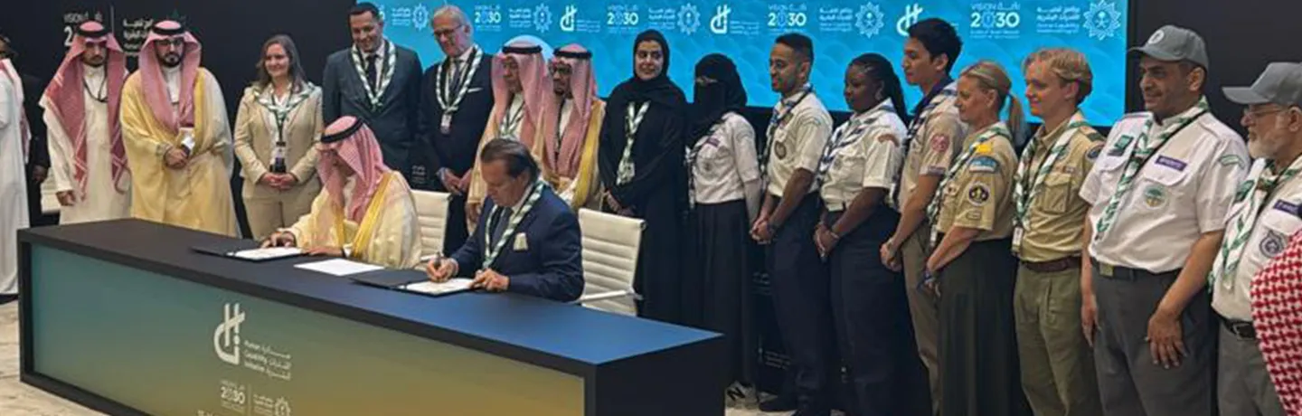 Messengers of Peace signing ceremony, 13 April 2025, Riyadh