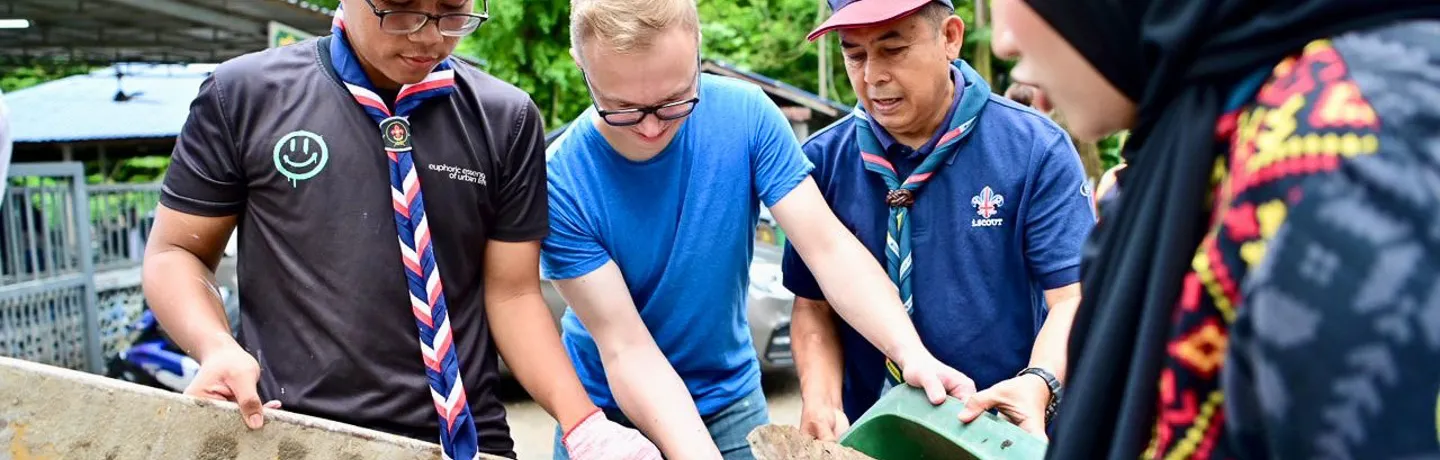 Young BP Fellows Service Project.  77th BP Fellowship Event